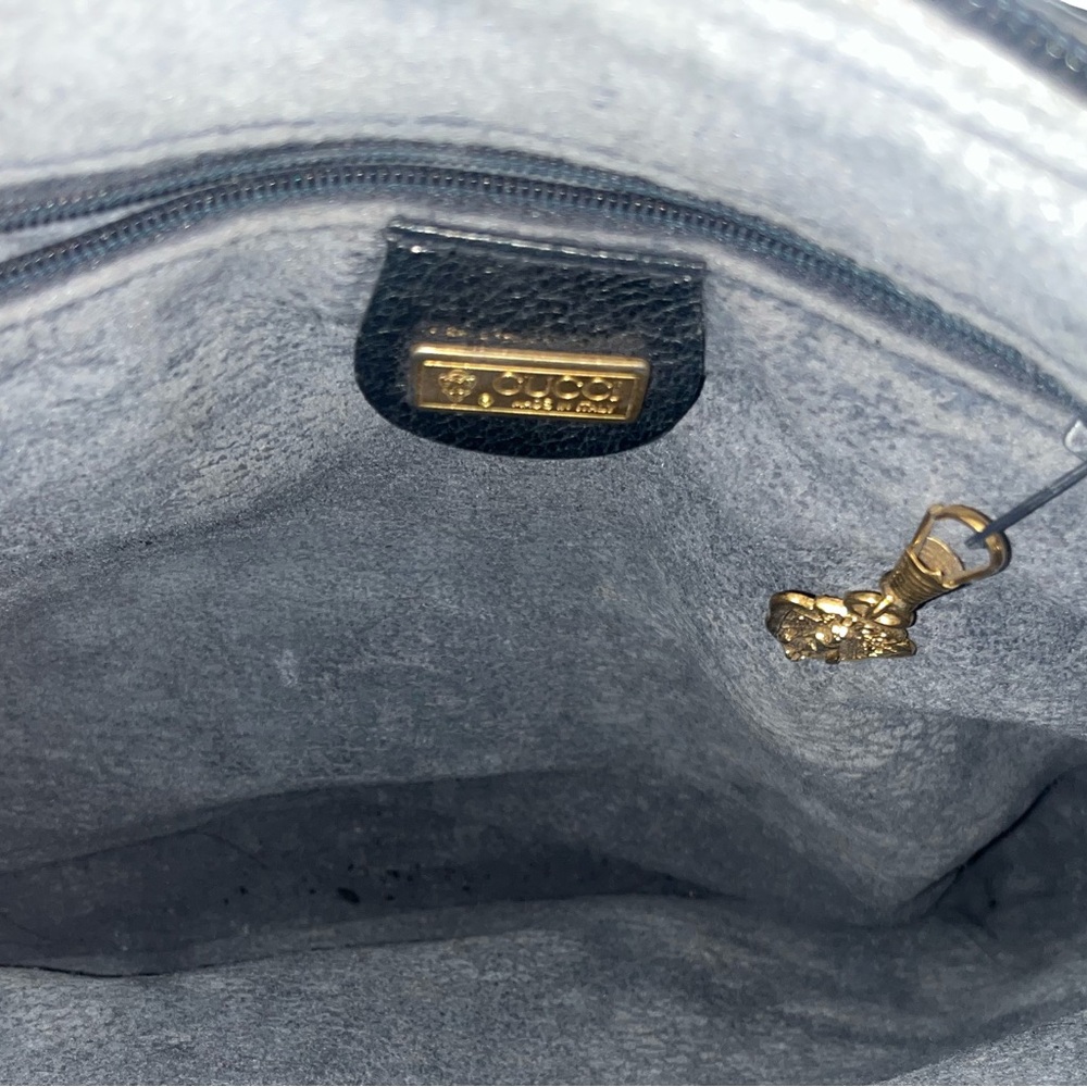 Gucci Blue and Cream Crossbody Bag - Picture 9 of 16
